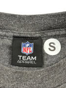 NFL TEAM APPAREL T SHIRT GRAPHIC GREY MENS PRE OWNED S