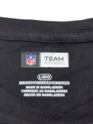 NFL TEAM APPAREL T-SHIRT VINTAGE GRAFICA CINCINNATI BENGALS NERO UNISEX L usata