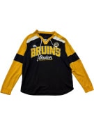 NHL MAGLIA HOCKEY ATHLETIC BLACK UOMO PRE OWNED XL