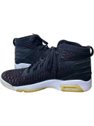 Nike Air Jordan Scarpe Mid all’uncinetto nere unisex EU 44