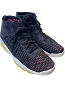 Nike Air Jordan Scarpe Mid all’uncinetto nere unisex EU 44