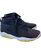 Nike Air Jordan Scarpe Mid all’uncinetto nere unisex EU 44