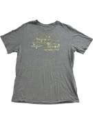 NIKE AIR T-SHIRT BIG LOGO GRIGIO UNISEX LARGE