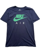 NIKE AIR T-Shirt Logo Blu Uomo M