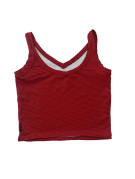 NIKE 90s CANOTTA SPORTIVA ROSSO DONNA PRE OWNED S