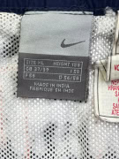 Nike Costume da bagno short da uomo blu con dettagli arancioni taglia XL