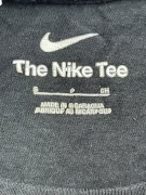 Nike Ανδρικό T-Shirt Μαύρο με Μεγάλο Swoosh Logo