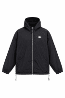 2000s NIKE ANORAK JACKET STREETWEAR ΜΑΥΡΟ ΑΝΤΡΙΚΟ PRE OWNED XL