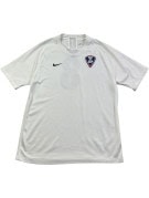 NIKE ATHLETIC SHIRT MINIMAL WHITE MEN PRE OWNED M
