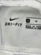 NIKE ATHLETIC SHIRT MINIMAL WHITE MEN PRE OWNED M