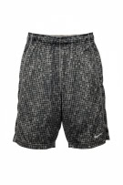 NIKE ΑΘΛΗΤΙΚΗ ΒΕΡΜΟΥΔΑ DRI-FIT ΜΕ ΓΕΩΜΕΤΡΙΚΟ ΣΧΕΔΙΟ ΓΚΡΙ/ΜΑΥΡΟ ΑΝΔΡΙΚΗ S
