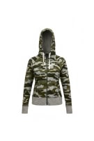 NIKE ΑΘΛΗΤΙΚΗ ΖΑΚΕΤΑ ΜΕ ΚΟΥΚΟΥΛΑ CAMO ΜΕ ΛΟΓΟΤΥΠΟ ΠΑΡΑΛΛΑΓΗΣ ΓΥΝΑΙΚΕΙΟ S