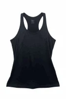 NIKE SPORTS TANK TOP DRI-FIT LOGO BLACK WOMEN XL
