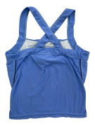NIKE ΑΘΛΗΤΙΚΟ ΦΑΝΕΛΑΚΙ (TANK TOP) CROSS-BACK ΜΕ ΛΟΓΟΤΥΠΟ ΜΠΛΕ ΓΥΝΑΙΚΕΙΟ M
