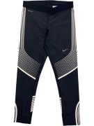 NIKE ATHLETIC TIGHTS DRI-FIT GRAPHIC BLACK FEMALE S