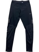NIKE leggings sportivi DRI-FIT RUNNING LOGO neri da uomo S