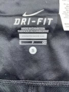 NIKE leggings sportivi DRI-FIT RUNNING LOGO neri da uomo S