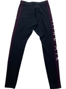 NIKE LEGGINGS WITH LOGO BLACK/PURPLE WOMEN'S S