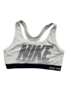NIKE ΑΘΛΗΤΙΚΟ ΜΠΟΥΣΤΑΚΙ DRI-FIT LOGO ΓΚΡΙ ΓΥΝΑΙΚΕΙΟ M