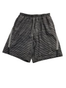 Nike Αθλητικό Σορτς Dri-FIT Ριγέ Μαύρο Γκρι Ανδρικό M