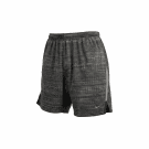 Nike Αθλητικό Σορτς Dri-FIT Ριγέ Μαύρο Γκρι Ανδρικό M