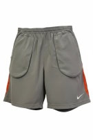 NIKE SHORTS SPORTIVI SPORTSWEAR GRIGIO UOMO PRE OWNED L