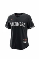 NIKE BASEBALL JERSEY GRAPHIC BLACK UOMO PRE OWNED S