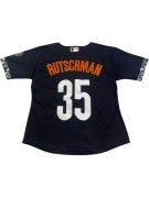 NIKE BASEBALL JERSEY GRAPHIC BLACK UOMO PRE OWNED S