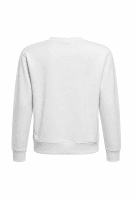 NIKE FELPA CREWNECK COLLEGE BIANCO DONNA PRE OWNED S