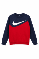 NIKE CREWNECK STREETWEAR BLUE RED MEN PRE OWNED M