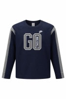 00s NIKE CREWNECK STREETWEAR NAVY UOMO PRE OWNED M