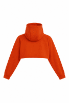 NIKE CROP HOODIE STREETWEAR ΠΟΡΤΟΚΑΛΙ ΓΥΝΑΙΚΕΙΟ PRE OWNED M