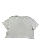 NIKE CROP TOP T-SHIRT CASUAL LOGO ΛΕΥΚΟ ΓΥΝΑΙΚΕΙΟ S
