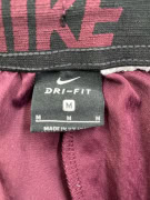 Nike Dri-FIT Sports Shorts Logo Burgundy Men’s M