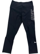 NIKE Dri-FIT Κολάν Αθλητικό Slim Fit Μαύρο Γυναικείο S