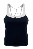 Nike Dri-FIT Tank Top Logo Δίχρωμο Μπλε-Λευκό Γυναικείο S