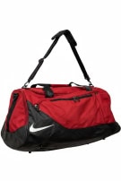 NIKE DUFFLE BAG SPORTSWEAR ROSSO NERO UNISEX PRE OWNED