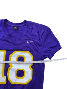 NIKE FOOTBALL JERSEY SPORTSWEAR PURPLE MENS PRE OWNED M