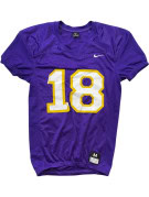 NIKE FOOTBALL JERSEY SPORTSWEAR PURPLE MENS PRE OWNED M