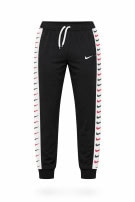 NIKE TRACK PANTS ATHLETIC BLACK MEN PRE OWNED XL