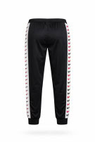NIKE TRACK PANTS ATHLETIC BLACK MEN PRE OWNED XL