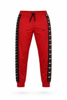 NIKE PANTALONI JOGGER STREETWEAR ROSSO UOMO PRE OWNED L