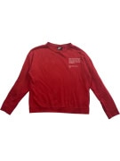 NIKE Φούτερ Crewneck Casual Swoosh Κόκκινο Unisex XL