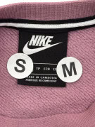 NIKE FELPA GIROCOLLO SPORTSWEAR MALVA DONNA PRE OWNED
