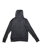 NIKE Φούτερ με Κουκούλα Vintage Λογότυπο Γκρι Unisex L