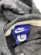 NIKE Φούτερ με Κουκούλα Vintage Λογότυπο Γκρι Unisex L
