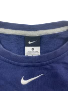 Nike Felpa da uomo blu con logo vintage stampato M