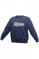Nike Felpa da uomo blu con logo vintage stampato M
