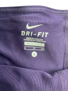 Nike Γκρι Αθλητικό Σορτς με Εσωτερικό Κολάν Dri-FIT Γυναικείο S