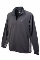 NIKE GOLF PULLOVER MEZZA ZIP SPORTSWEAR CHARCOAL UOMO PRE OWNED L